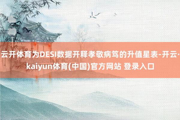 云开体育为DESI数据开释孝敬病笃的升值星表-开云·kaiyun体育(中国)官方网站 登录入口